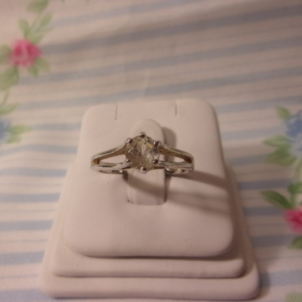 Vintage Espo Solitaire Fashion Ring Size 9